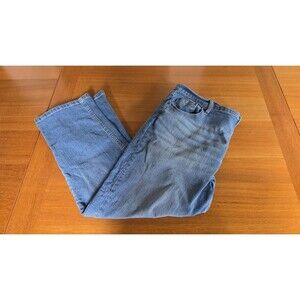 George Relaxed Men's Blue Jeans Size 42x30